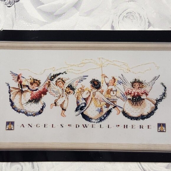 Mirabilia Cross‎ Stitch Pattern Angel Proclamation 1996 MD25 NEW Sealed Chart - Picture 2 of 4